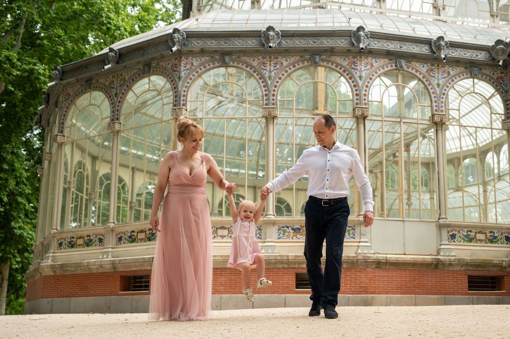 Fotografía de sesion de fotos en la rosaleda del retiro - Memoire Photography Madrid
