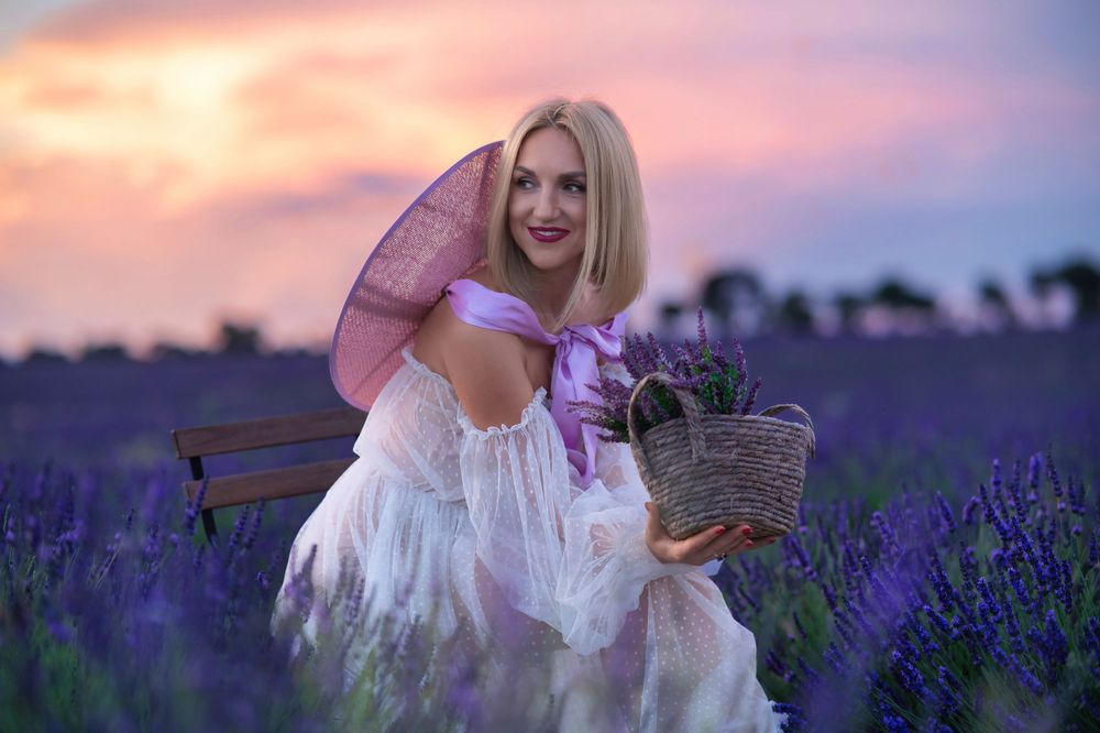 Fotografía de sesiones de fotos lavanda - Memoire Photography Madrid