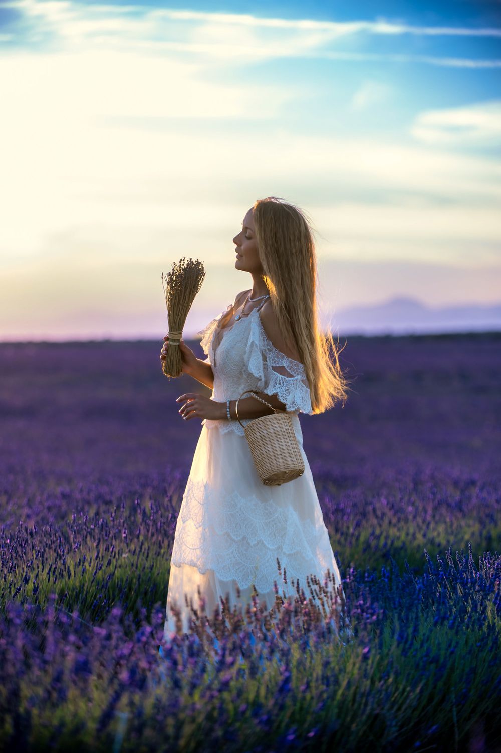 Fotografía de sesiones de fotos lavanda - Memoire Photography Madrid