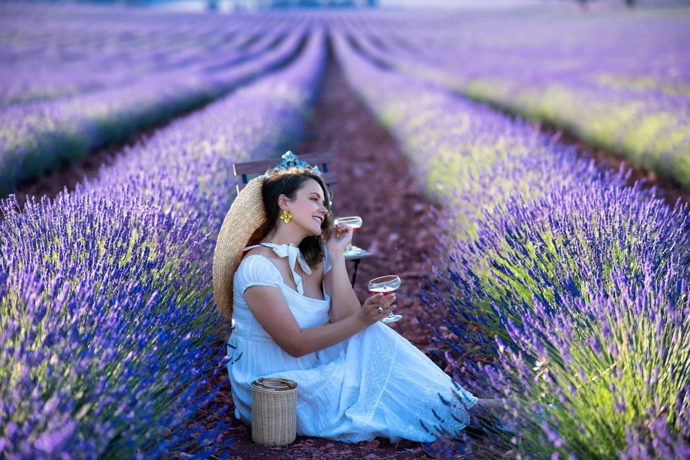 Fotografía de sesiones de fotos lavanda - Memoire Photography Madrid