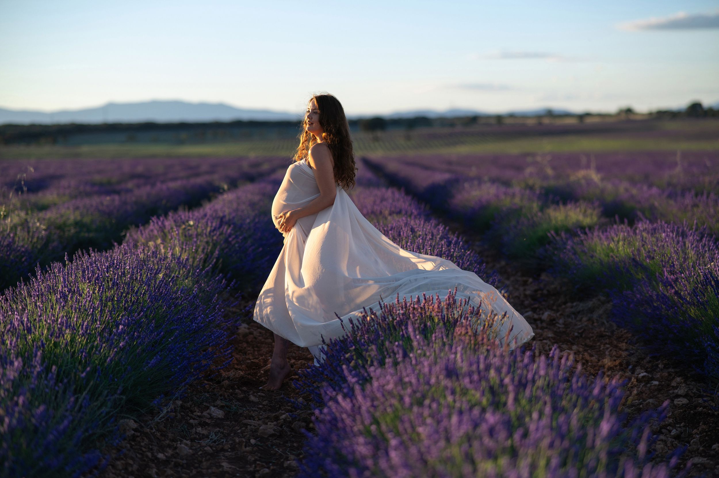 Fotografía de sesiones de fotos lavanda - Memoire Photography Madrid