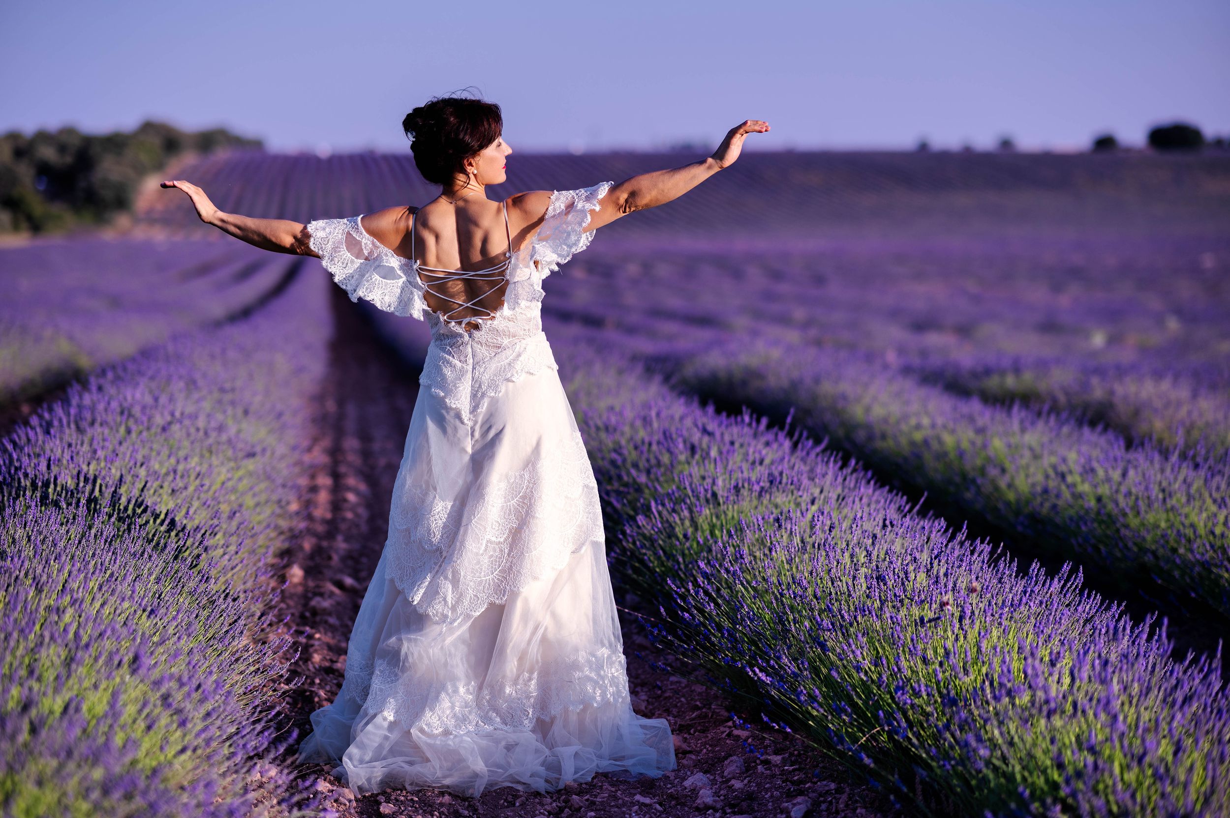 Fotografía de sesiones de fotos lavanda - Memoire Photography Madrid